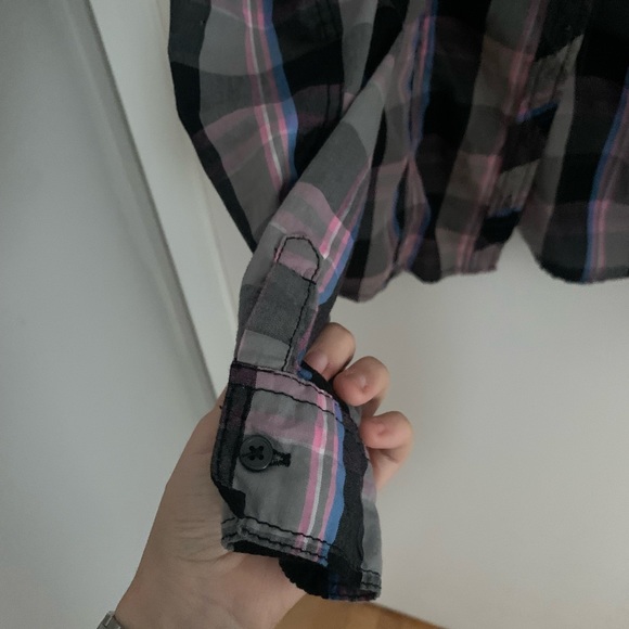 [12]👚H&M plaid shirt - Picture 6 of 9